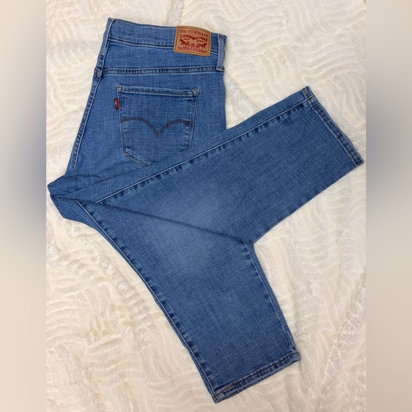 Levi's Light Blue Denim Pants - Picture 2 of 6